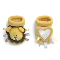 DEMDACO Baby - 10cm/4" Lion Rattle Socks