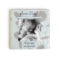 DEMDACO Baby - 18cm/7" Neutral You Are So Loved Photo Book