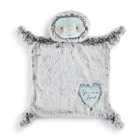 DEMDACO Baby - 30cm/12" Blue Luxurious Sloth Blankie