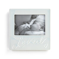 DEMDACO Baby - 20cm/8" Blue Luxurious Frame