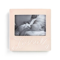 DEMDACO Baby - 20cm/8" Pink Luxurious Frame