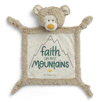 DEMDACO Baby - 30.5cm/12" Faith Rattle Blankie