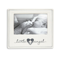 DEMDACO Baby - 19cm/7.5" Neutral Little Angel Frame