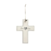 DEMDACO Baby - 19cm/7.5" Blue Bless This Child Wall Cross