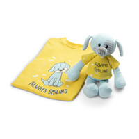 DEMDACO Baby - 15cm/6" Plush Puppy & T-shirt (S/2)