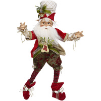 Mark Roberts - 49cm/19.25" 4 Calling Birds Elf (Medium)