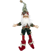 Mark Roberts - 32.4cm/12.75" 6 Geese Laying Elf (Small)