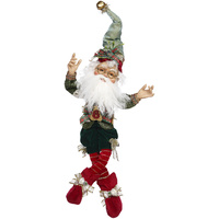 Mark Roberts - 46.4cm/18.25" 6 Geese Laying Elf (Medium)