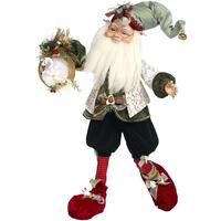 Mark Roberts - 88.3cm/34.75" 6 Geese Laying Elf (Large)