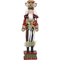 Mark Roberts  - 61cm/24" Musical Raspberry and Cream Nutcracker