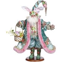 Mark Roberts - 52.5cm/20.6" Father Easter Scene With Basket