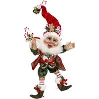 Mark Roberts - 30cm/11.75" Candy Cane Elf (Small)
