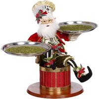 Mark Roberts - 45.4cm/17.9" Sitting Server Elf