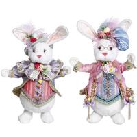 Mark Roberts - 38cm/15" Mr & Mrs Sweet Fluffy Rabbit 2AT (Small)