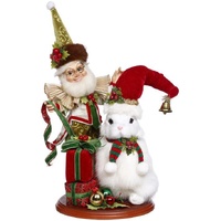 *NEW* Mark Roberts - 20x41.9cm/8x16.5" Ribbons and Rabbit Elf Scene