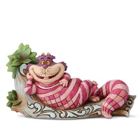 Disney Traditions - 7cm Cheshire Cat on Tree Personality Pose