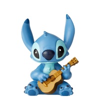 Disney Showcase - 6cm/2.5" Stitch With Guitar Mini Figurine