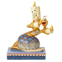 Disney Traditions - 15cm Lumiere and Feather Duster