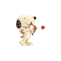 Peanuts by Jim Shore - 9cm/3.5" Mini Snoopy Cupid