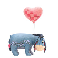 Disney Traditions - 20cm Eeyore with a Heart Balloon