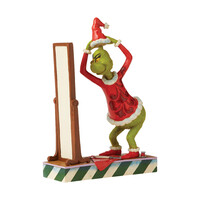 Grinch by Jim Shore - 23cm/9" Grinch Dressing in Santa Suit