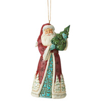 Heartwood Creek - 11.8cm Santa with Tree HO
