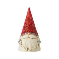 Heartwood Creek - 10cm/4" Red Floral Hat Gnome