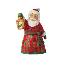 Heartwood Creek - 8.6cm/3.4" Santa With Lantern Mini Figurine