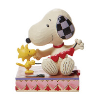 Peanuts by Jim Shore - 11.5cm/4.5" Snoopy with Hearts Garland