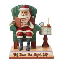 Heartwood Creek - 18cm/7.125" Twas The Night Santa Reading