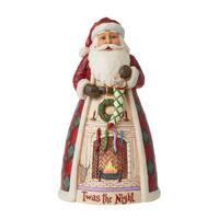 Heartwood Creek - 24cm/9.5" Twas The Night Santa Fireplace