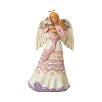 Heartwood Creek - 20cm/8" Angel Holding Flowers