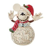 Disney Traditions - 17cm Mickey Snowman