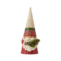 Heartwood Creek - 16cm Gnome Holding Holly