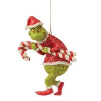 Grinch by Jim Shore - 12cm/4.7" Grinch Stealing Candy Canes HO