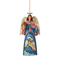 Heartwood Creek - 12cm Nativity Angel With Lantern HO