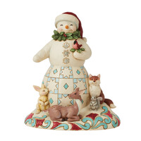Heartwood Creek - 20cm Snowman with Animals