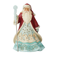 Heartwood Creek - 26cm Santa with Snowflakes