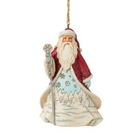 Heartwood Creek -13cm Santa with Snowflakes HO