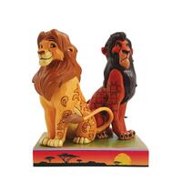 Disney Traditions - 16.5cm Simba & Scar