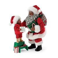 D56 Possible Dreams - 25cm/10" The Real Santa (S/2)