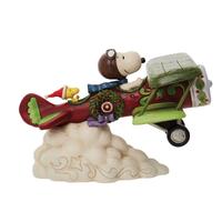 Peanuts by Jim Shore - 13cm/5.12" Snoopy Flying Ace Plane