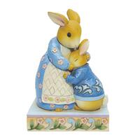 Beatrix Potter by Jim Shore - 15.5cm/6.1" Mrs. Rabbit and Peter Rabbit