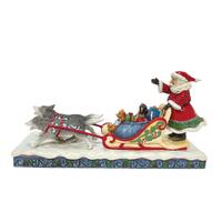 Heartwood Creek - 11.5cm/4.5" Santa Dog Sledding