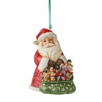Heartwood Creek - 9cm/3.5" Santa With Bag of Toys HO