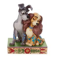 Disney Traditions - 11.5cm Lady & The Tramp Love