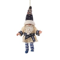 D56 Possible Dreams - 20cm/8" Ice Blue Gnome HO