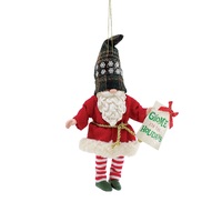 D56 Possible Dreams - 20cm/8" Gnome For The Holidays HO