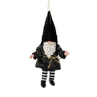 D56 Possible Dreams - 20cm/8" Black & Gold Gnome HO