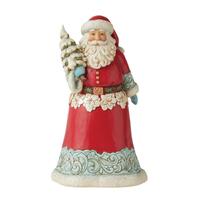 Heartwood Creek - 23cm Wonderland Santa With Tree